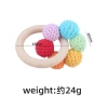 New infant and toddler products: Hemu teething band, baby yarn pearl-shaped toy, teething stick Item Picture